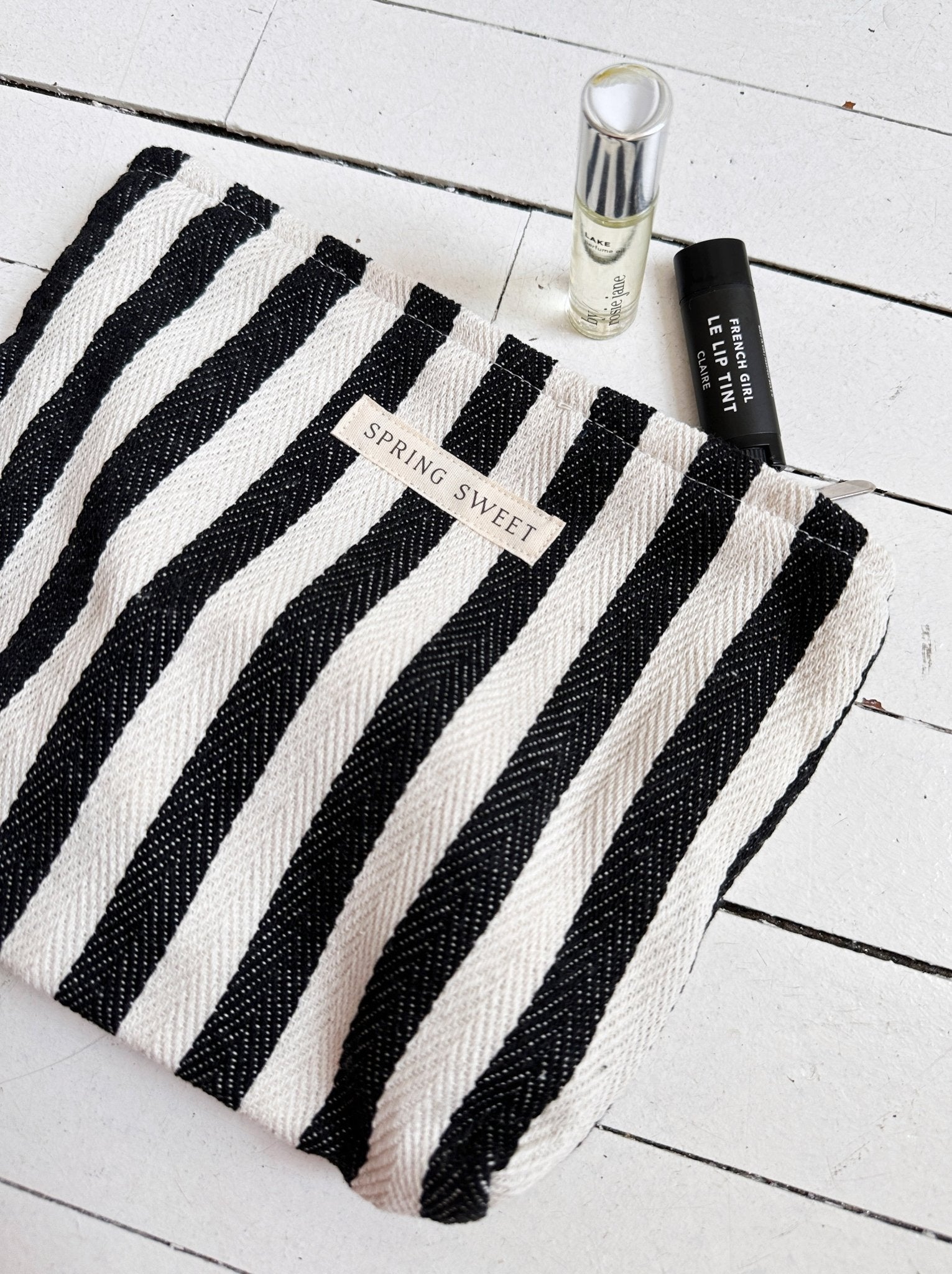 Woven Stripe Clutch