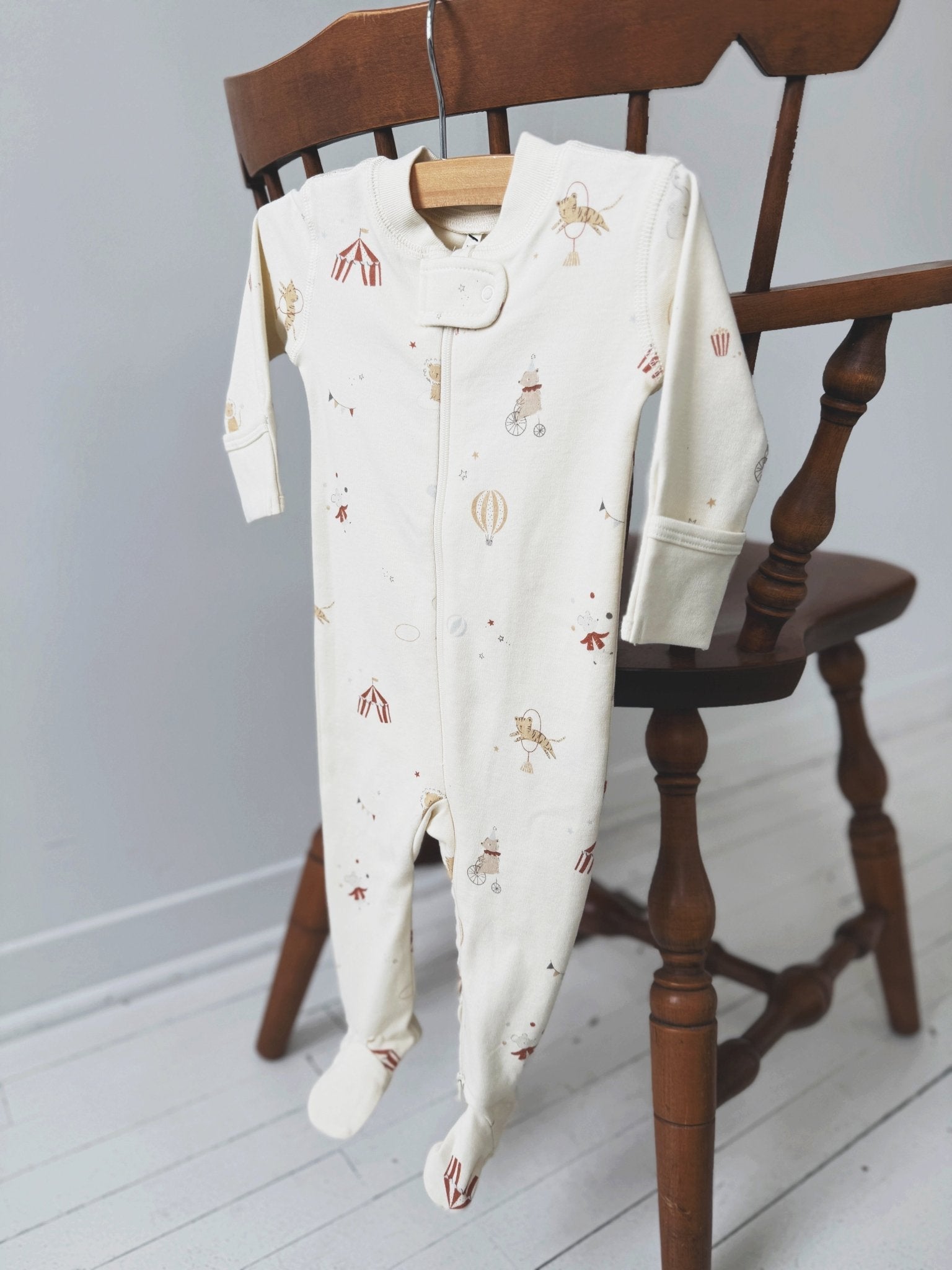 Zip Long Sleeve Sleeper Footie