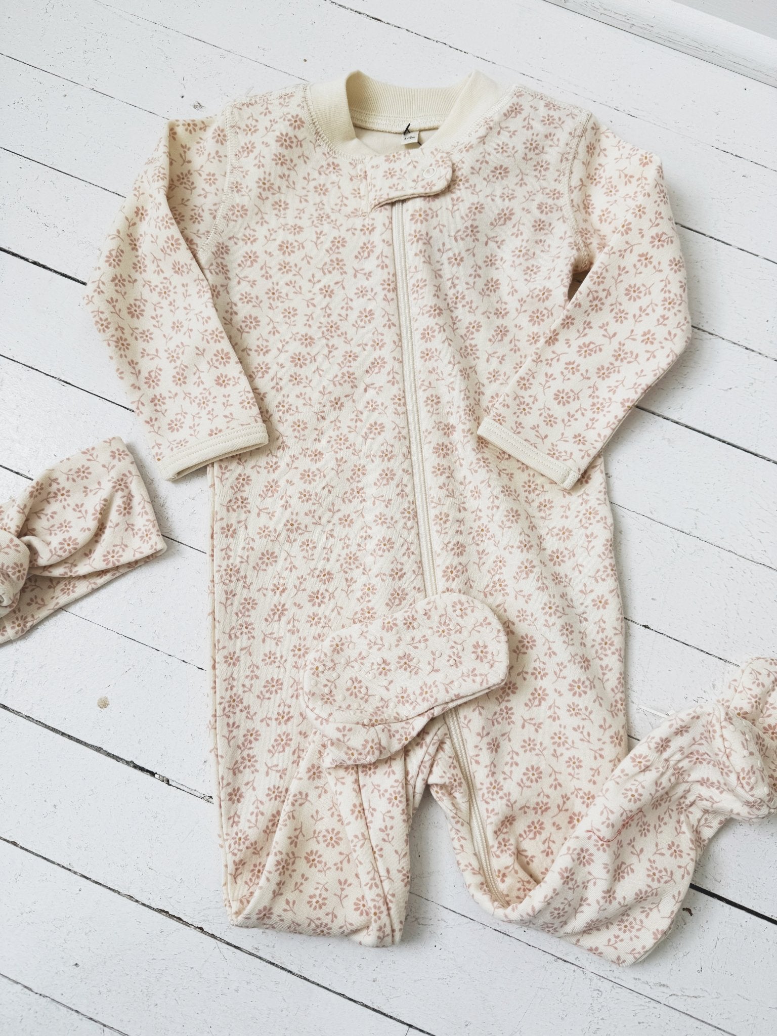 Zip Long Sleeve Sleeper Footie